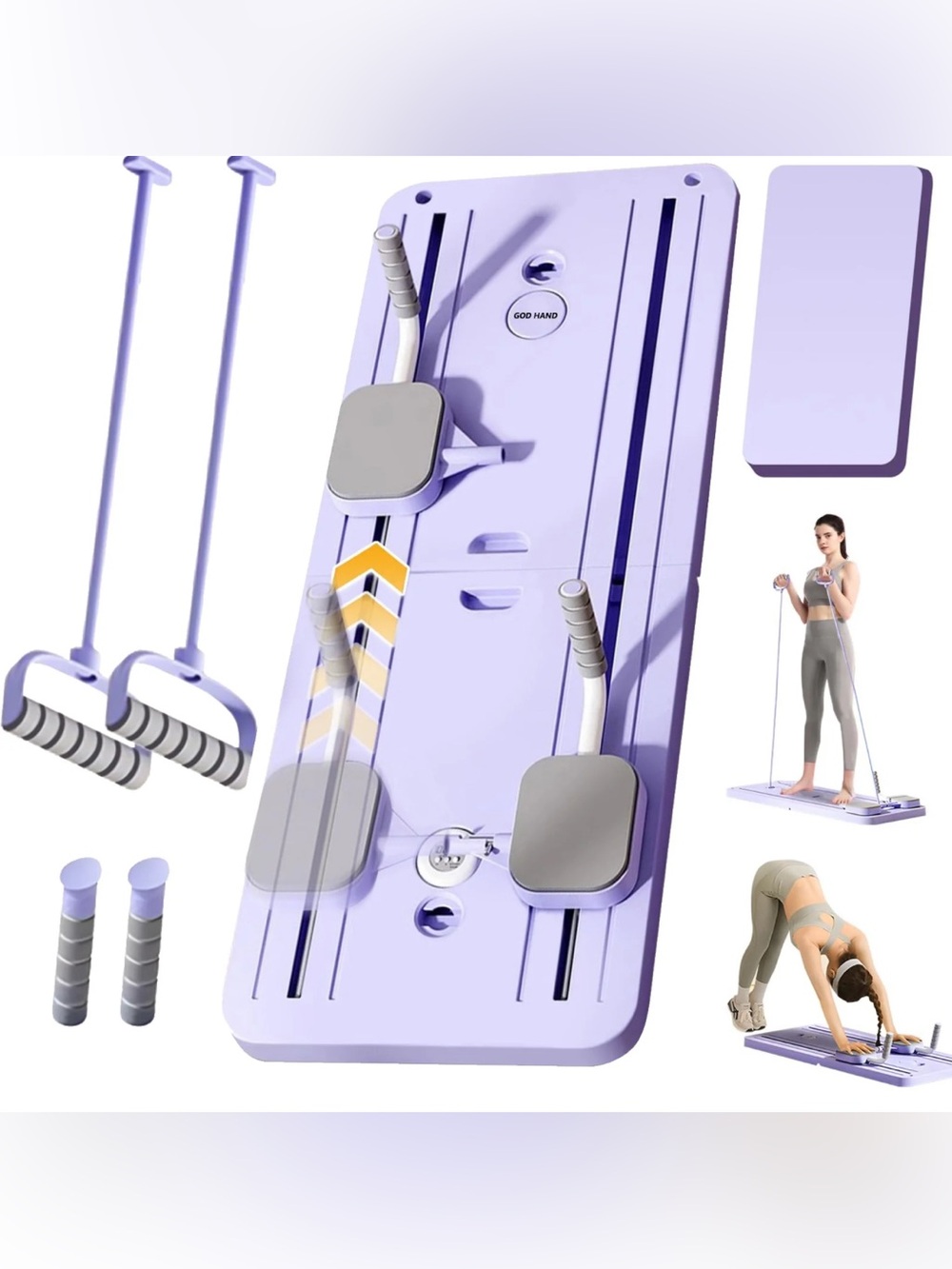 Pilates Board, Mini Pilates Reformer Set